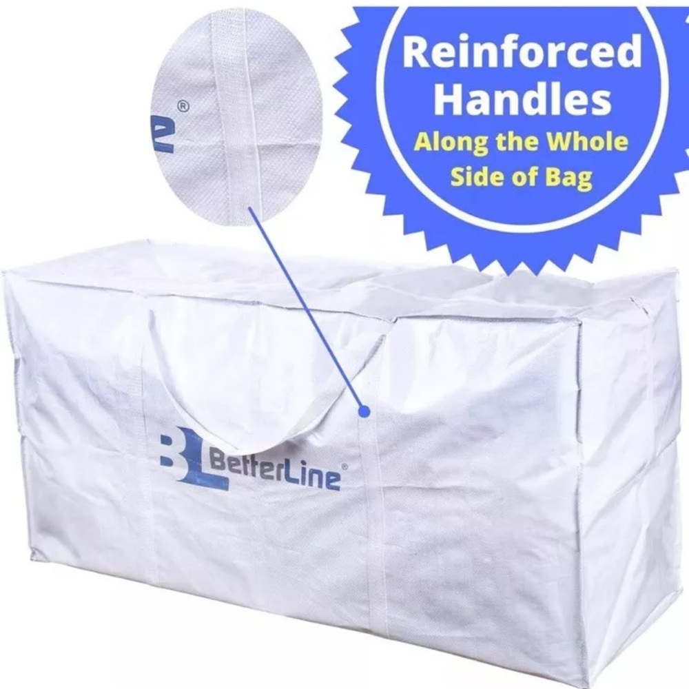 BetterLine Heavy Duty Moving Polyprolene Bag Lot Of 2 Bags (28x16x13) New
